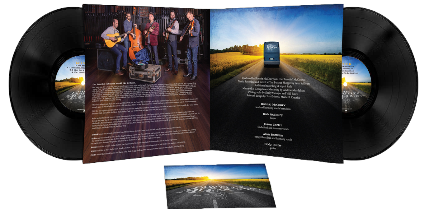 The Travelin' McCourys - Double LP — The Travelin' McCourys